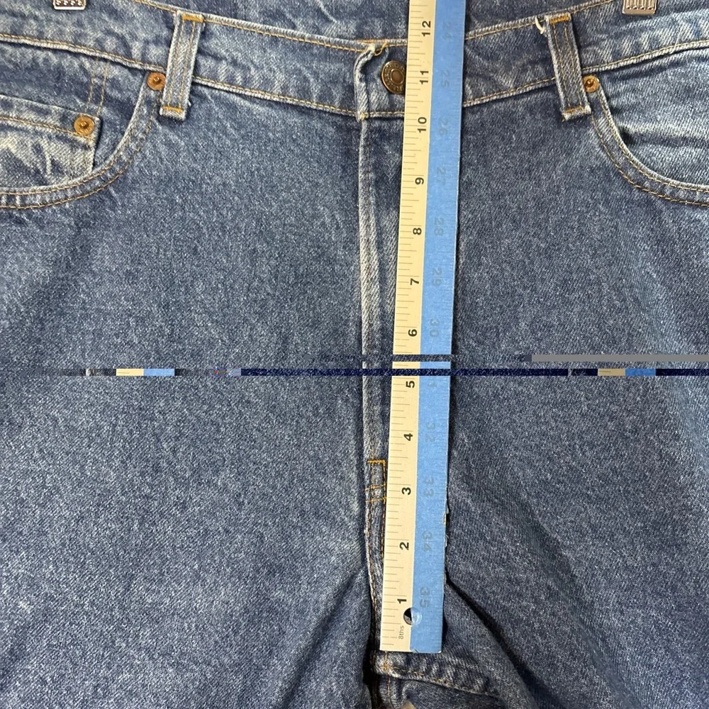 VTG Levi's 506 Men's Straight Leg Stonewash Denim Jeans Size 38X32 Late 80's